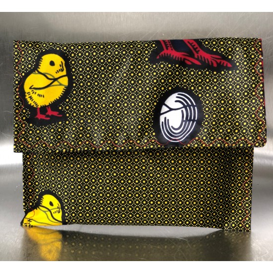 Pochette Wax "Poule"